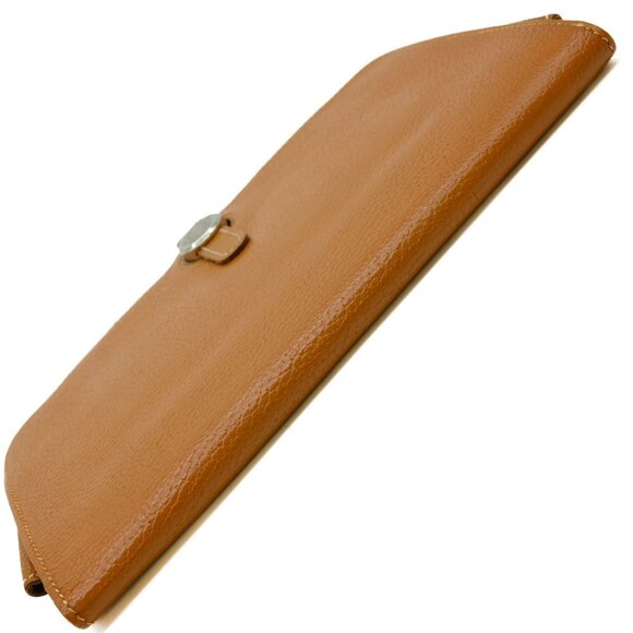 HERMES Brown Leather Wallet - Picture 4 of 16